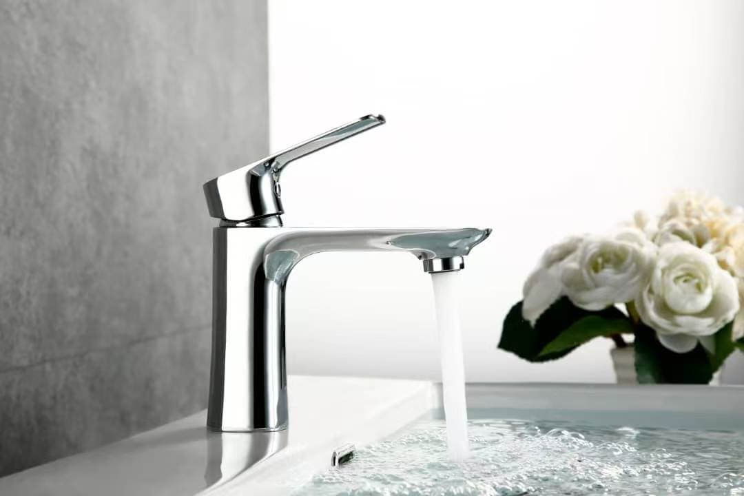 Mitigeur de Lavabo Laiton Chrome thumbnail 4